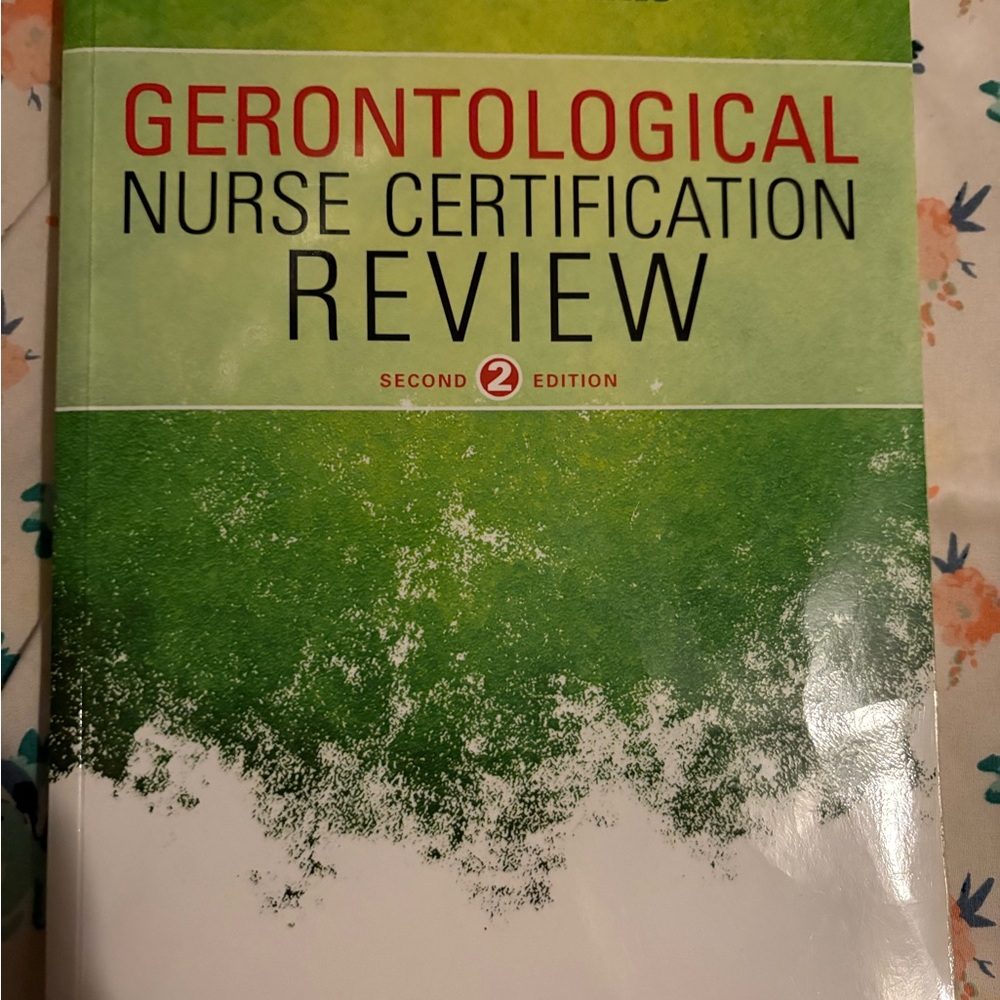 Gerontological Nurse Certification Review Book